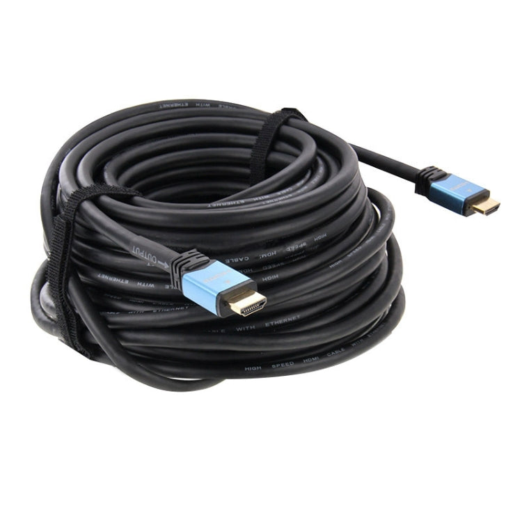 Cavo HDMI 4K, connettore e adattatore versione 2.0 da 35 m con amplificatore di segnale, With Signal Booster, Length: 35m Cavo HDMI 4K, connettore e adattatore versione 2.0 da 35 m con amplificatore di segnale, With Signal Booster, Length: 35m